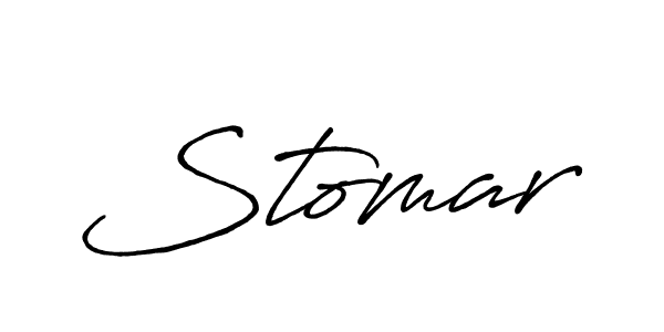 Create a beautiful signature design for name Stomar. With this signature (Antro_Vectra_Bolder) fonts, you can make a handwritten signature for free. Stomar signature style 7 images and pictures png