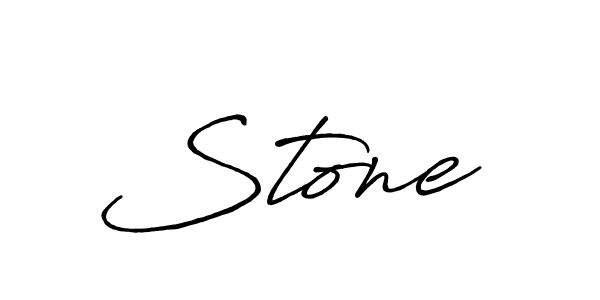 Also we have Stone  name is the best signature style. Create professional handwritten signature collection using Antro_Vectra_Bolder autograph style. Stone  signature style 7 images and pictures png