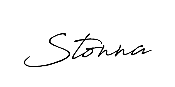 It looks lik you need a new signature style for name Stonna. Design unique handwritten (Antro_Vectra_Bolder) signature with our free signature maker in just a few clicks. Stonna signature style 7 images and pictures png