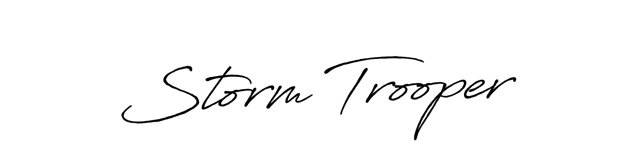 Use a signature maker to create a handwritten signature online. With this signature software, you can design (Antro_Vectra_Bolder) your own signature for name Storm Trooper. Storm Trooper signature style 7 images and pictures png