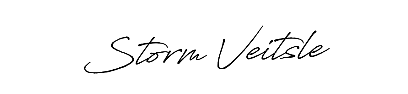 Antro_Vectra_Bolder is a professional signature style that is perfect for those who want to add a touch of class to their signature. It is also a great choice for those who want to make their signature more unique. Get Storm Veitsle name to fancy signature for free. Storm Veitsle signature style 7 images and pictures png