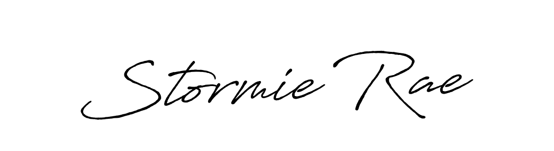 How to make Stormie Rae signature? Antro_Vectra_Bolder is a professional autograph style. Create handwritten signature for Stormie Rae name. Stormie Rae signature style 7 images and pictures png