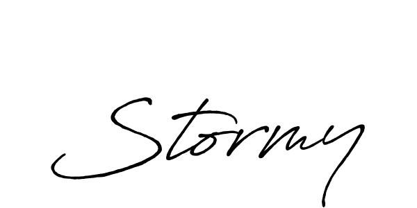 The best way (Antro_Vectra_Bolder) to make a short signature is to pick only two or three words in your name. The name Stormy include a total of six letters. For converting this name. Stormy signature style 7 images and pictures png