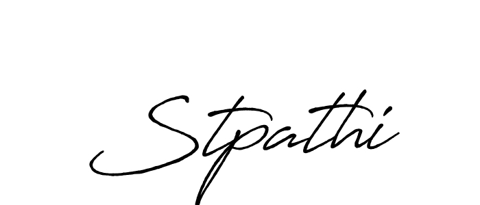 Similarly Antro_Vectra_Bolder is the best handwritten signature design. Signature creator online .You can use it as an online autograph creator for name Stpathi. Stpathi signature style 7 images and pictures png
