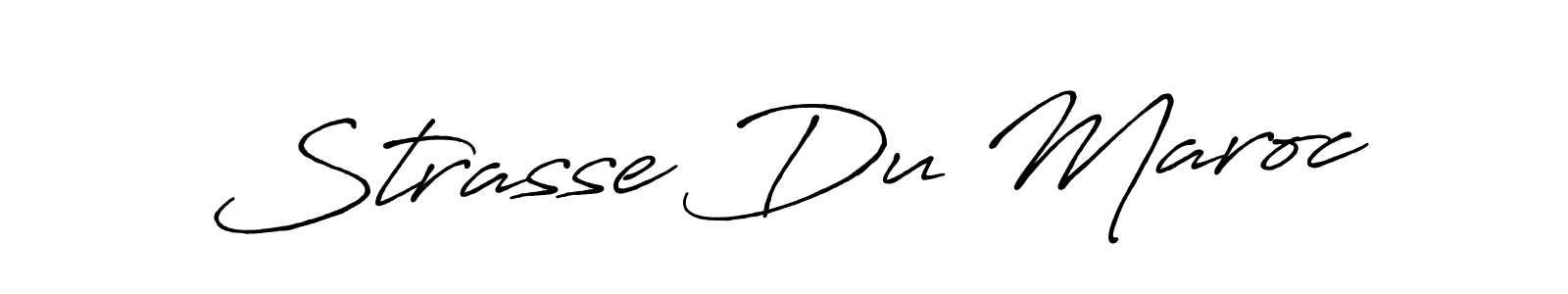 Also we have Strasse Du Maroc name is the best signature style. Create professional handwritten signature collection using Antro_Vectra_Bolder autograph style. Strasse Du Maroc signature style 7 images and pictures png
