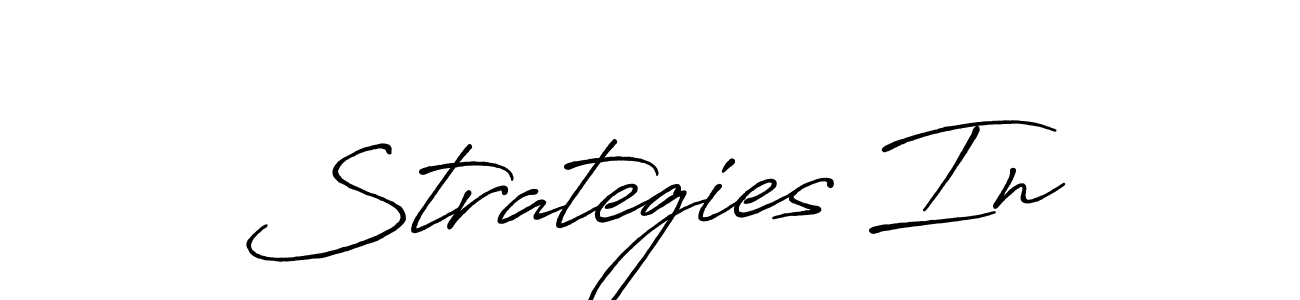 Similarly Antro_Vectra_Bolder is the best handwritten signature design. Signature creator online .You can use it as an online autograph creator for name Strategies In. Strategies In signature style 7 images and pictures png