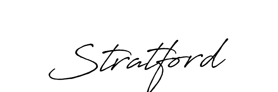 How to make Stratford signature? Antro_Vectra_Bolder is a professional autograph style. Create handwritten signature for Stratford name. Stratford signature style 7 images and pictures png