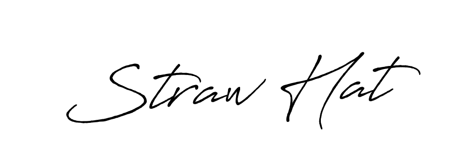 You should practise on your own different ways (Antro_Vectra_Bolder) to write your name (Straw Hat) in signature. don't let someone else do it for you. Straw Hat signature style 7 images and pictures png