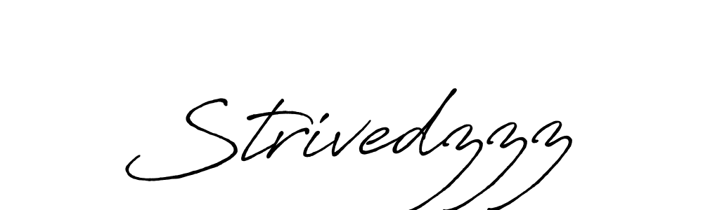 Once you've used our free online signature maker to create your best signature Antro_Vectra_Bolder style, it's time to enjoy all of the benefits that Strivedzzz name signing documents. Strivedzzz signature style 7 images and pictures png