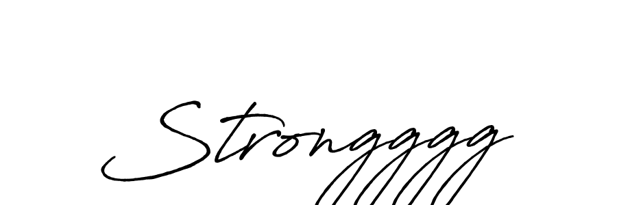 How to make Strongggg name signature. Use Antro_Vectra_Bolder style for creating short signs online. This is the latest handwritten sign. Strongggg signature style 7 images and pictures png