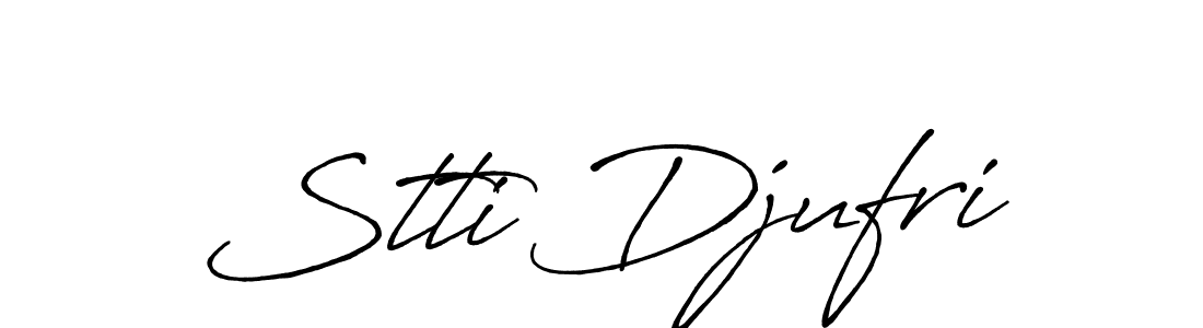 You can use this online signature creator to create a handwritten signature for the name Stti Djufri. This is the best online autograph maker. Stti Djufri signature style 7 images and pictures png