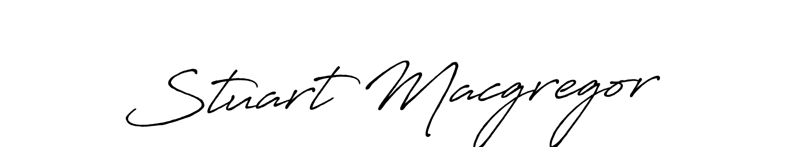 Stuart Macgregor stylish signature style. Best Handwritten Sign (Antro_Vectra_Bolder) for my name. Handwritten Signature Collection Ideas for my name Stuart Macgregor. Stuart Macgregor signature style 7 images and pictures png