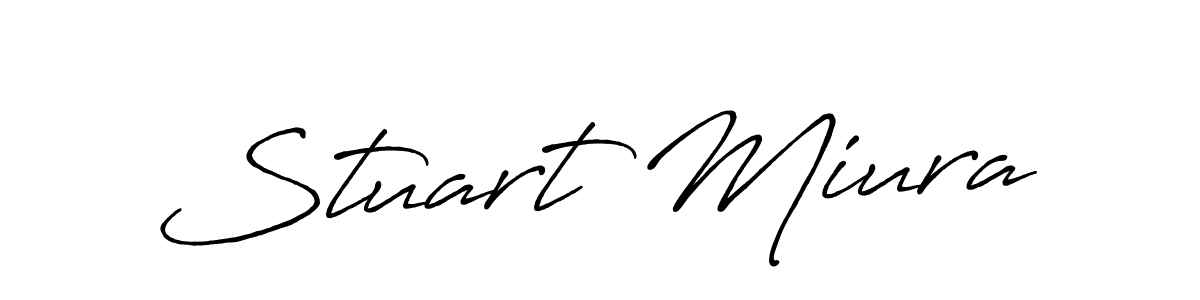 Also You can easily find your signature by using the search form. We will create Stuart Miura name handwritten signature images for you free of cost using Antro_Vectra_Bolder sign style. Stuart Miura signature style 7 images and pictures png