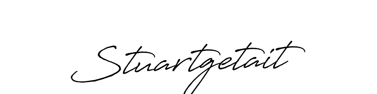 Design your own signature with our free online signature maker. With this signature software, you can create a handwritten (Antro_Vectra_Bolder) signature for name Stuartgetait. Stuartgetait signature style 7 images and pictures png