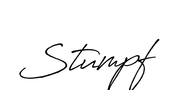 How to make Stumpf signature? Antro_Vectra_Bolder is a professional autograph style. Create handwritten signature for Stumpf name. Stumpf signature style 7 images and pictures png