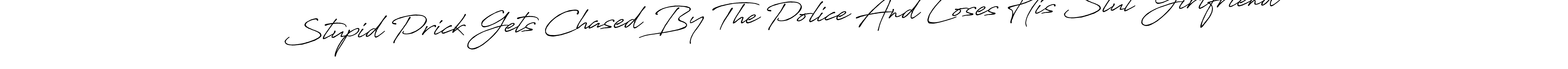 You can use this online signature creator to create a handwritten signature for the name Stupid Prick Gets Chased By The Police And Loses His Slut Girlfriend. This is the best online autograph maker. Stupid Prick Gets Chased By The Police And Loses His Slut Girlfriend signature style 7 images and pictures png