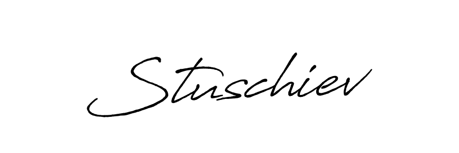 Make a beautiful signature design for name Stuschiev. Use this online signature maker to create a handwritten signature for free. Stuschiev signature style 7 images and pictures png