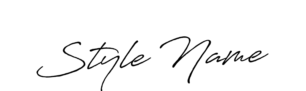 How to make Style Name signature? Antro_Vectra_Bolder is a professional autograph style. Create handwritten signature for Style Name name. Style Name signature style 7 images and pictures png