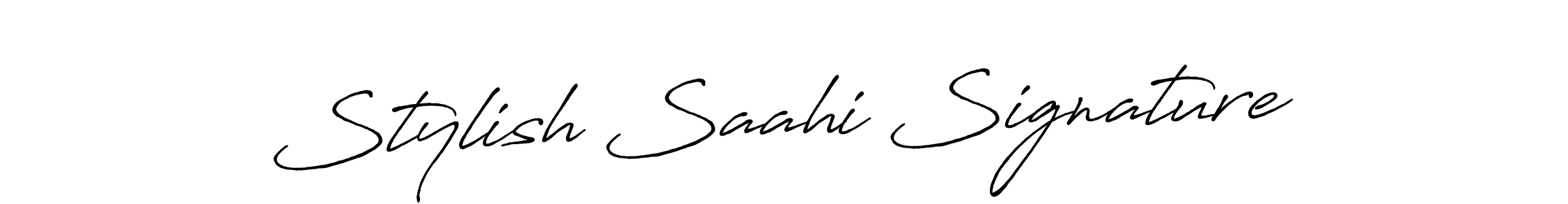 if you are searching for the best signature style for your name Stylish Saahi Signature. so please give up your signature search. here we have designed multiple signature styles  using Antro_Vectra_Bolder. Stylish Saahi Signature signature style 7 images and pictures png