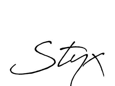 if you are searching for the best signature style for your name Styx. so please give up your signature search. here we have designed multiple signature styles  using Antro_Vectra_Bolder. Styx signature style 7 images and pictures png