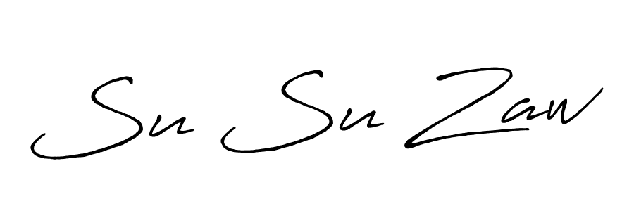 Also You can easily find your signature by using the search form. We will create Su Su Zaw name handwritten signature images for you free of cost using Antro_Vectra_Bolder sign style. Su Su Zaw signature style 7 images and pictures png