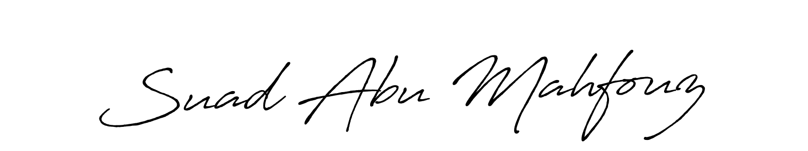 Here are the top 10 professional signature styles for the name Suad Abu Mahfouz. These are the best autograph styles you can use for your name. Suad Abu Mahfouz signature style 7 images and pictures png