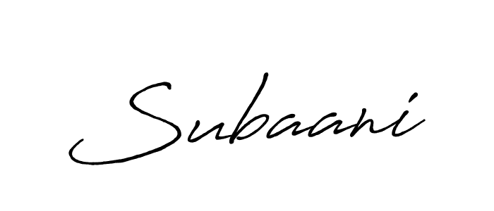 Once you've used our free online signature maker to create your best signature Antro_Vectra_Bolder style, it's time to enjoy all of the benefits that Subaani name signing documents. Subaani signature style 7 images and pictures png