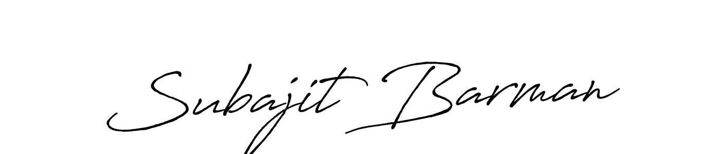 You should practise on your own different ways (Antro_Vectra_Bolder) to write your name (Subajit Barman) in signature. don't let someone else do it for you. Subajit Barman signature style 7 images and pictures png