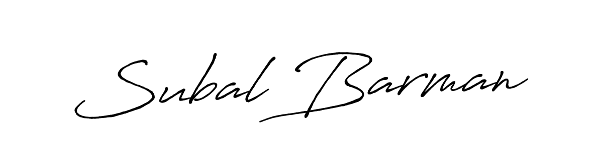 Also You can easily find your signature by using the search form. We will create Subal Barman name handwritten signature images for you free of cost using Antro_Vectra_Bolder sign style. Subal Barman signature style 7 images and pictures png