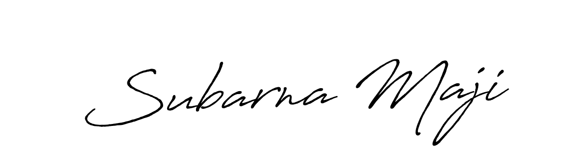 Antro_Vectra_Bolder is a professional signature style that is perfect for those who want to add a touch of class to their signature. It is also a great choice for those who want to make their signature more unique. Get Subarna Maji name to fancy signature for free. Subarna Maji signature style 7 images and pictures png