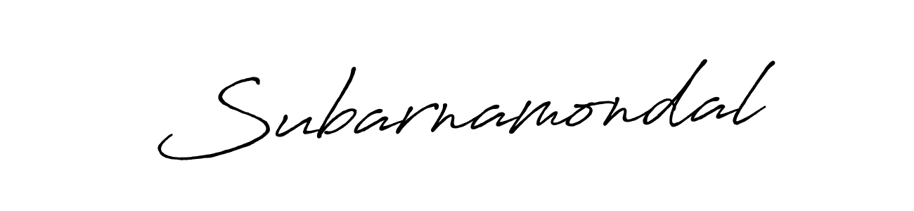 You should practise on your own different ways (Antro_Vectra_Bolder) to write your name (Subarnamondal) in signature. don't let someone else do it for you. Subarnamondal signature style 7 images and pictures png