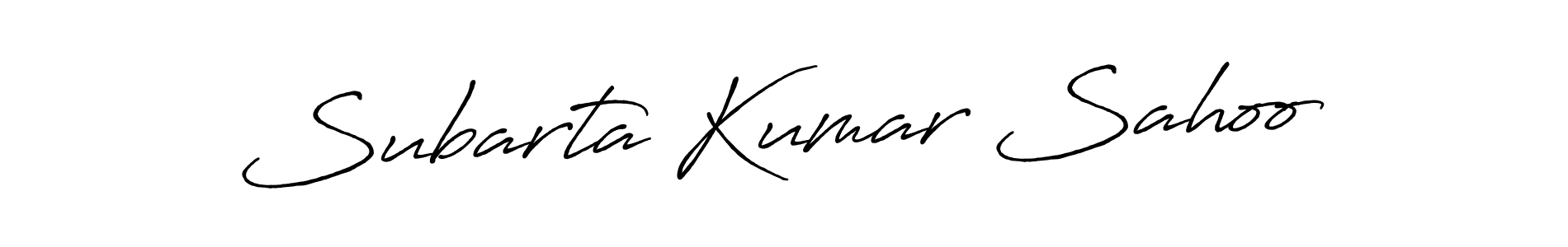 How to make Subarta Kumar Sahoo signature? Antro_Vectra_Bolder is a professional autograph style. Create handwritten signature for Subarta Kumar Sahoo name. Subarta Kumar Sahoo signature style 7 images and pictures png