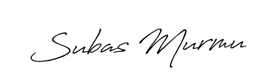 Make a beautiful signature design for name Subas Murmu. Use this online signature maker to create a handwritten signature for free. Subas Murmu signature style 7 images and pictures png