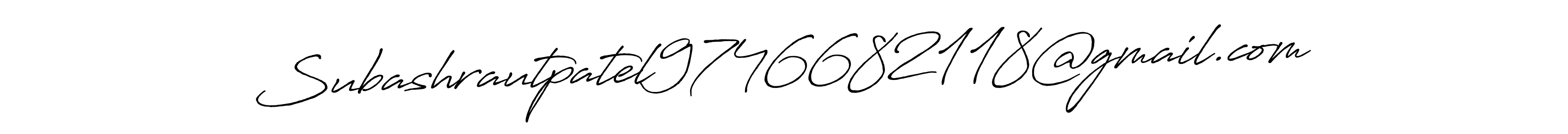 Make a short Subashrautpatel9746682118@gmail.com signature style. Manage your documents anywhere anytime using Antro_Vectra_Bolder. Create and add eSignatures, submit forms, share and send files easily. Subashrautpatel9746682118@gmail.com signature style 7 images and pictures png