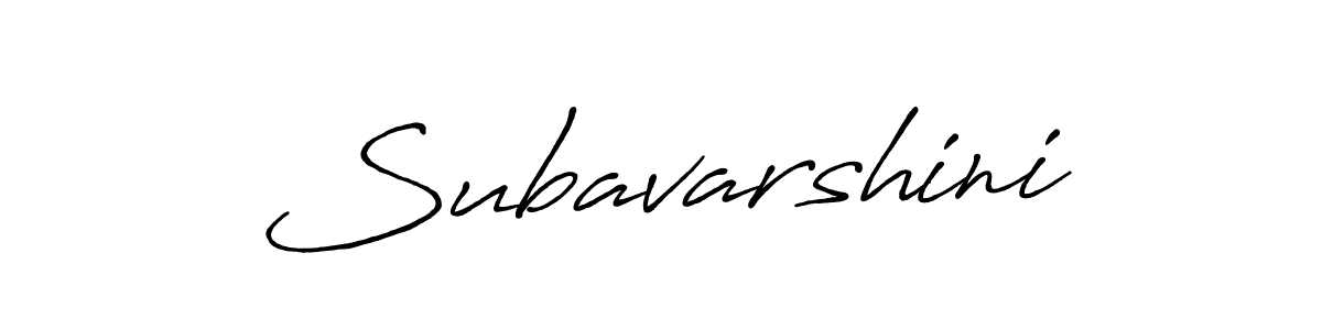 Antro_Vectra_Bolder is a professional signature style that is perfect for those who want to add a touch of class to their signature. It is also a great choice for those who want to make their signature more unique. Get Subavarshini name to fancy signature for free. Subavarshini signature style 7 images and pictures png