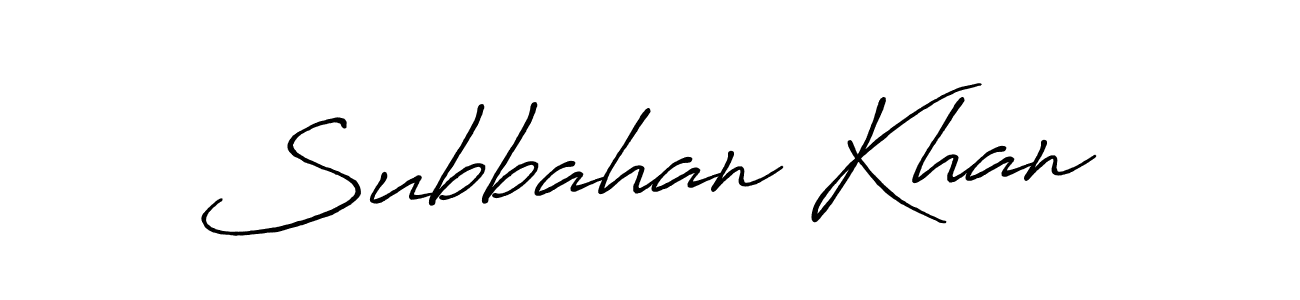 Also You can easily find your signature by using the search form. We will create Subbahan Khan name handwritten signature images for you free of cost using Antro_Vectra_Bolder sign style. Subbahan Khan signature style 7 images and pictures png