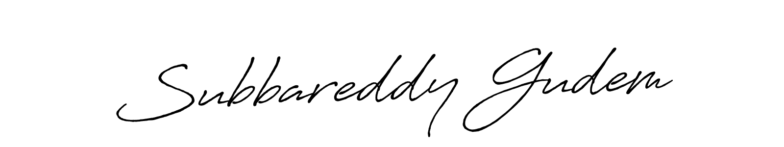 Here are the top 10 professional signature styles for the name Subbareddy Gudem. These are the best autograph styles you can use for your name. Subbareddy Gudem signature style 7 images and pictures png