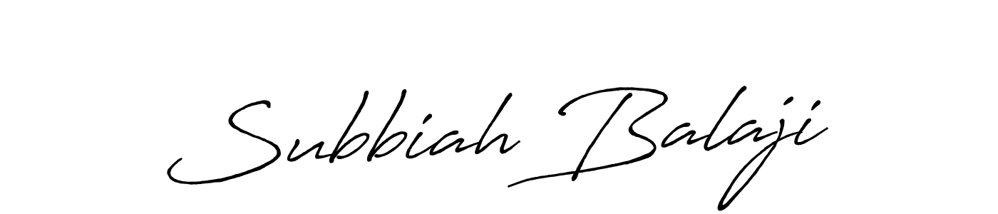 This is the best signature style for the Subbiah Balaji name. Also you like these signature font (Antro_Vectra_Bolder). Mix name signature. Subbiah Balaji signature style 7 images and pictures png