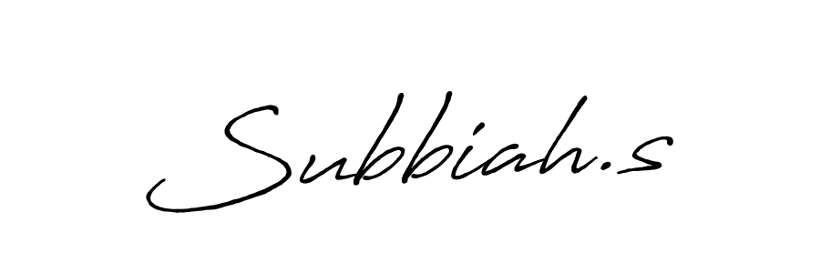Also we have Subbiah.s name is the best signature style. Create professional handwritten signature collection using Antro_Vectra_Bolder autograph style. Subbiah.s signature style 7 images and pictures png