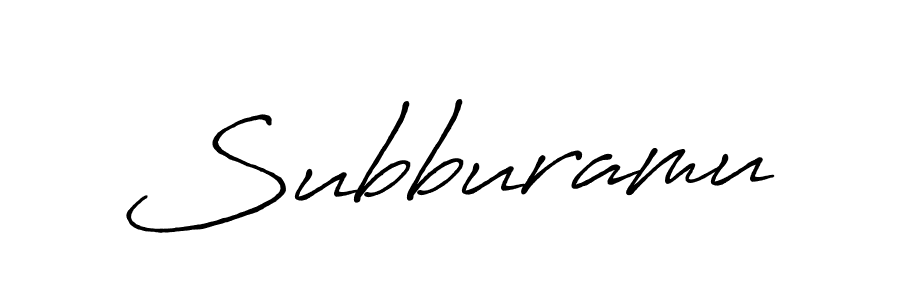 Antro_Vectra_Bolder is a professional signature style that is perfect for those who want to add a touch of class to their signature. It is also a great choice for those who want to make their signature more unique. Get Subburamu name to fancy signature for free. Subburamu signature style 7 images and pictures png