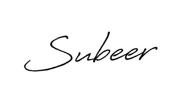 if you are searching for the best signature style for your name Subeer. so please give up your signature search. here we have designed multiple signature styles  using Antro_Vectra_Bolder. Subeer signature style 7 images and pictures png