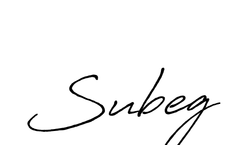 Once you've used our free online signature maker to create your best signature Antro_Vectra_Bolder style, it's time to enjoy all of the benefits that Subeg name signing documents. Subeg signature style 7 images and pictures png