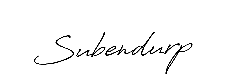 Also we have Subendurp name is the best signature style. Create professional handwritten signature collection using Antro_Vectra_Bolder autograph style. Subendurp signature style 7 images and pictures png