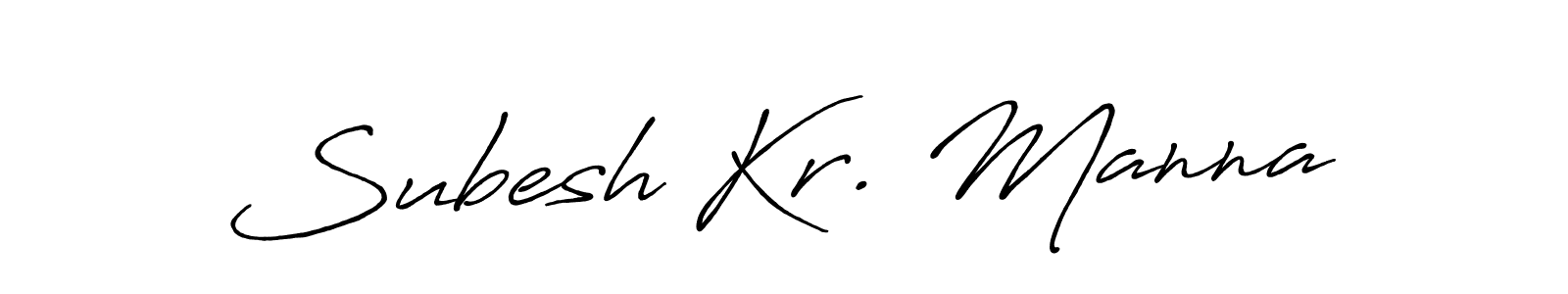 Similarly Antro_Vectra_Bolder is the best handwritten signature design. Signature creator online .You can use it as an online autograph creator for name Subesh Kr. Manna. Subesh Kr. Manna signature style 7 images and pictures png