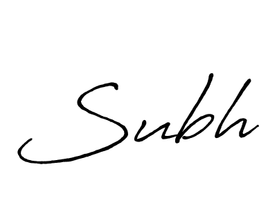 Similarly Antro_Vectra_Bolder is the best handwritten signature design. Signature creator online .You can use it as an online autograph creator for name Subh. Subh signature style 7 images and pictures png