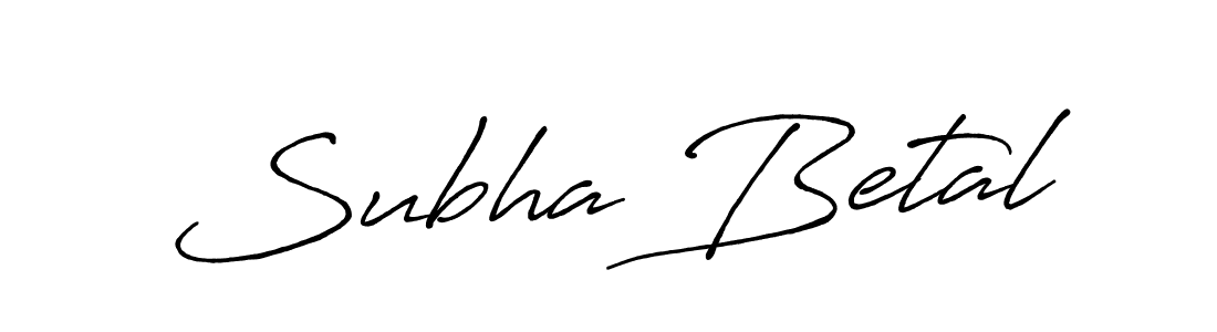 Check out images of Autograph of Subha Betal name. Actor Subha Betal Signature Style. Antro_Vectra_Bolder is a professional sign style online. Subha Betal signature style 7 images and pictures png