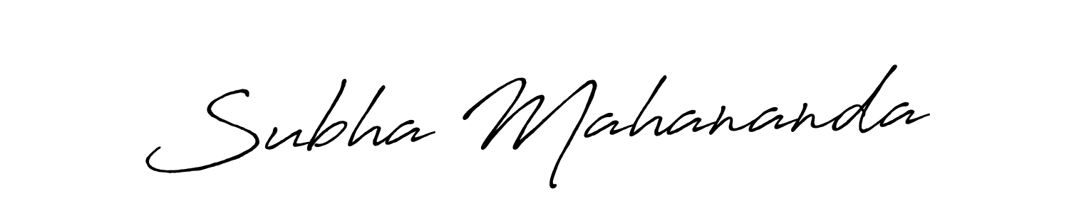 Check out images of Autograph of Subha Mahananda name. Actor Subha Mahananda Signature Style. Antro_Vectra_Bolder is a professional sign style online. Subha Mahananda signature style 7 images and pictures png
