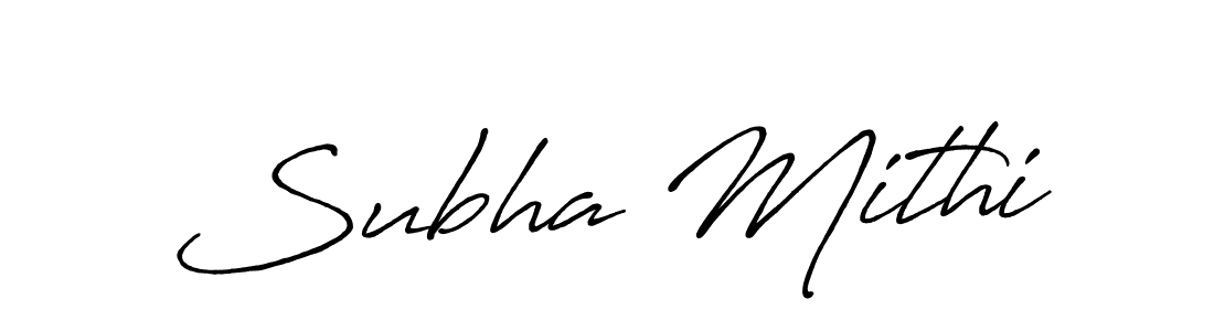 Best and Professional Signature Style for Subha Mithi. Antro_Vectra_Bolder Best Signature Style Collection. Subha Mithi signature style 7 images and pictures png