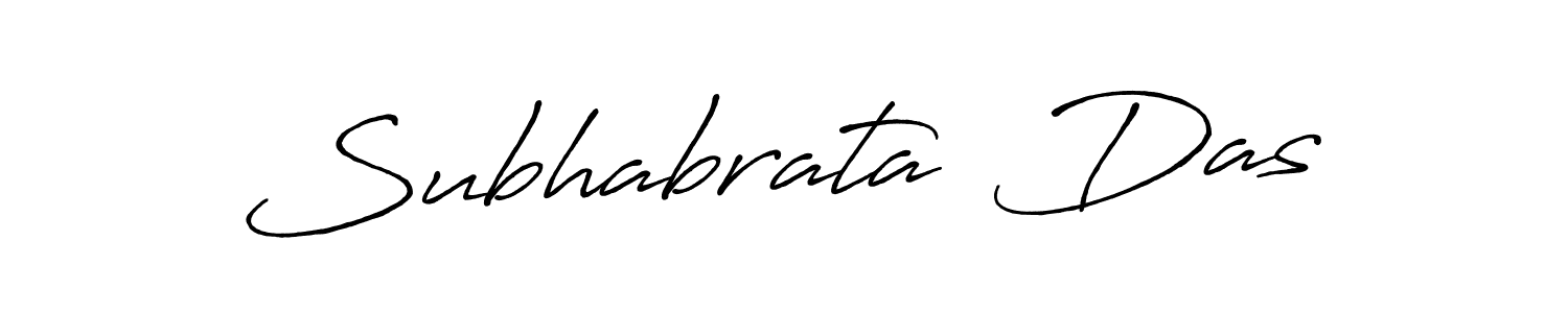 Once you've used our free online signature maker to create your best signature Antro_Vectra_Bolder style, it's time to enjoy all of the benefits that Subhabrata  Das name signing documents. Subhabrata  Das signature style 7 images and pictures png