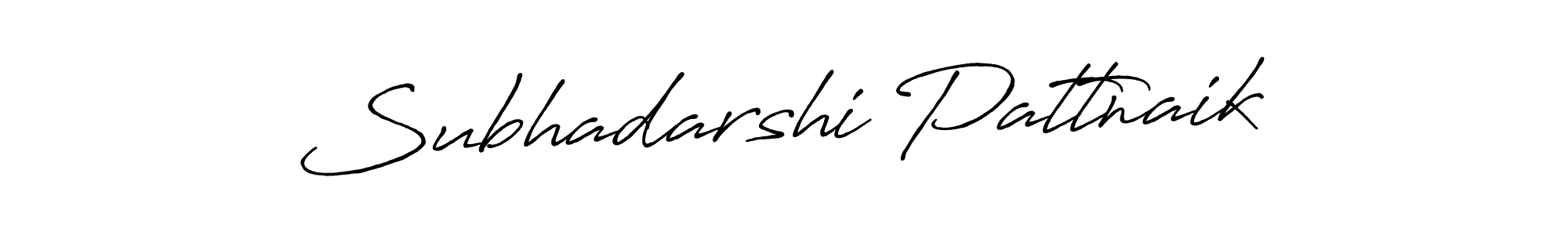 Make a beautiful signature design for name Subhadarshi Pattnaik. With this signature (Antro_Vectra_Bolder) style, you can create a handwritten signature for free. Subhadarshi Pattnaik signature style 7 images and pictures png